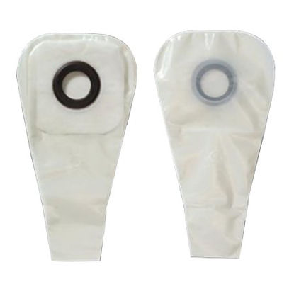 Picture of Colostomy Pouch Karaya 5 One-Piece System 12 Inch Length 7/8 Inch Stoma Drainable3228