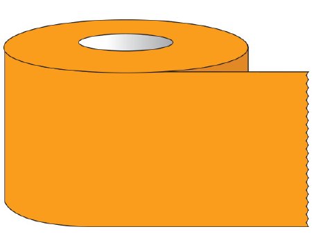 Picture of Blank Label Tape Shamrock Multipurpose Label Orange 3/4 X 500 InchST-34-28