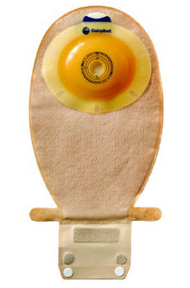 Picture of Filtered Ostomy Pouch SenSura® EasiClose™ One-Piece System 11 1/2 Inch Length, Maxi 5/8 to 1-3/4 Inch Stoma Drainable Convex Light, Pre-Cut15608