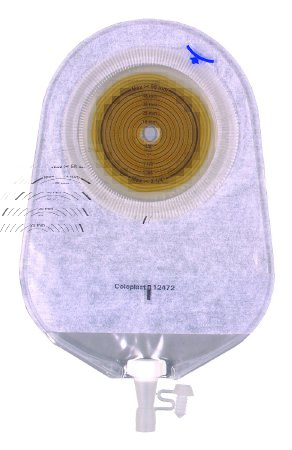 Picture of Urostomy Pouch Assura® One-Piece System 10-3/4 Inch Length 3/8 to 2-1/4 Inch Stoma Drainable Flat, Trim To Fit12474