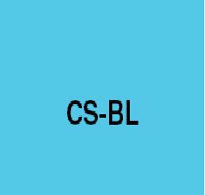 Picture of Blank Label Barkley® Printer Label Blue 5/8 X 15/16 InchCS-BL