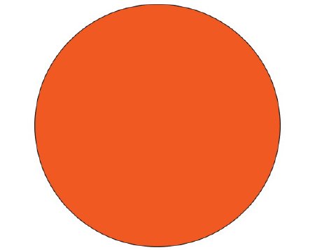 Picture of Blank Label Shamrock Label Dot Red Litho Paper 3/4 DiameterSDL-75R-27