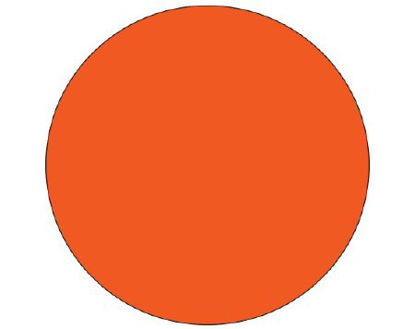 Picture of Blank Label Shamrock Label Dot Red Litho Paper 3/4 DiameterSDL-75R-27