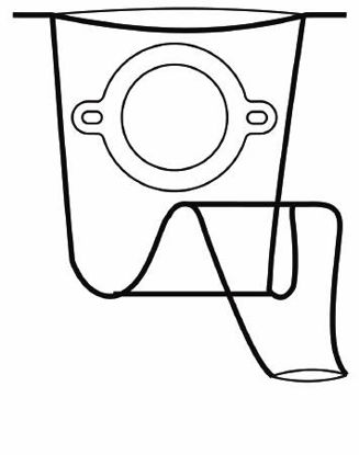 Picture of Ostomy Irrigation Sleeve Not Coded 2 Inch Flange 42 Inch Length7728