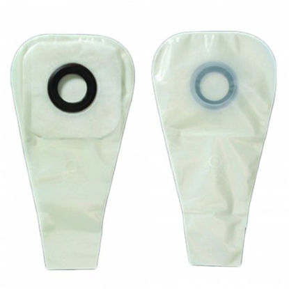 Picture of Colostomy Pouch Karaya 5 One-Piece System 12 Inch Length 1-3/8 Inch Stoma Drainable3229
