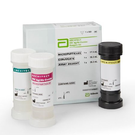 Picture of Reagent Architect™ Infectious Disease Immunoassay HIV-1 / HIV-2 Combo For Architect ci6200 Analyzer 500 Tests02P3635