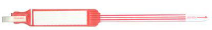 Picture of Identification Wristband Safeguard® Sealident® Write On Band Adhesive Closure Without Legend851-13-PDJ