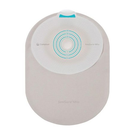 Picture of Filtered Ostomy Pouch SenSura® Mio One-Piece System Maxi Length 5/8 to 1-3/4 Inch Stoma Closed End Flat, Trim To Fit10881