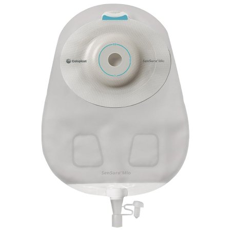 Picture of Urostomy Pouch SenSura® Mio Convex One-Piece System 10-1/2 Inch Length, Maxi 1 Inch Stoma Drainable Convex Light, Pre-Cut16841