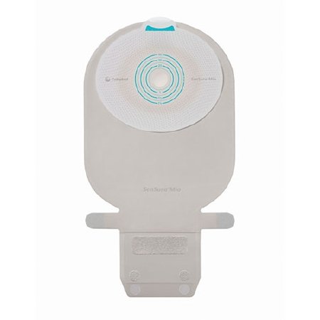 Picture of Filtered Ostomy Pouch SenSura® Mio One-Piece System Maxi Length 1 Inch Stoma Drainable Flat, Pre-Cut10472