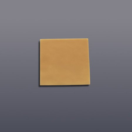 Picture of Skin Barrier Wafer Premium Trim to Fit, Standard Wear Adhesive Without Tape Without Flange Universal System Hydrocolloid Without Opening 4 X 4 Inch7800
