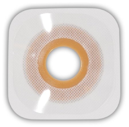 Picture of Ostomy Barrier Esteem synergy® Trim to Fit, Standard Wear Stomahesive® White Tape Large Flange Esteem Synergy™ System Hydrocolloid Up to 2-3/8 Inch Opening 5 X 5 Inch405458