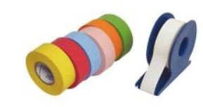 Picture of Blank Label Tape VWR® Multipurpose Label Salmon Vinyl 3/4 Inch X 12.7 Meter89098-010