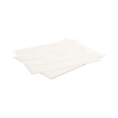 Picture of Blank Label Nalgene™ Pressure Sensitive Label White Polyolefin 1/2 X 1-3/4 Inch6319-0030