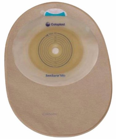 Picture of Filtered Ostomy Pouch SenSura® Mio One-Piece System 8-1/2 Inch Length, Maxi 9/16 to 2-1/4 Inch Stoma Closed End Flat, Trim to Fit10835