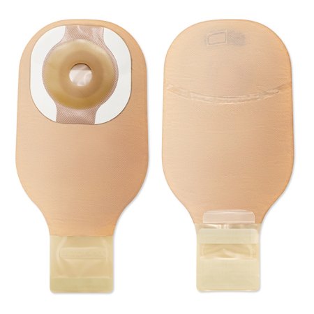 Picture of Ostomy Pouch Premier™ One-Piece System 12 Inch Length 1 Inch Stoma Drainable Flat, Pre-Cut8925