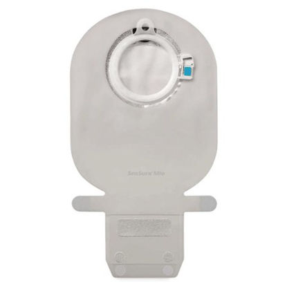 Picture of Filtered Ostomy Pouch SenSura® Mio Two-Piece System Maxi Length 40 mm Stoma Drainable Flat11463