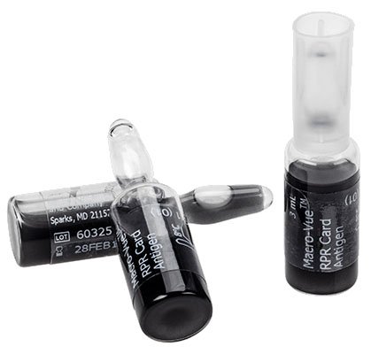 Picture of Rapid Test Kit BD Macro-Vue™ RPR No. 112 RPR Card Test Syphilis Screen Whole Blood / Serum Sample 150 Tests275239