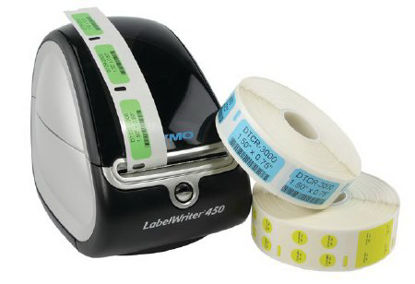 Picture of Pre-Printed Label Cryo-Babies® Laboratory Use White 1/2 X 1.05 InchZ740243-1000EA