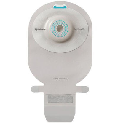 Picture of Filtered Ostomy Pouch SenSura® Mio Convex One-Piece System 11 Inch Length, Maxi 1-1/4 Inch Stoma Drainable Deep Convex, Pre-Cut16773