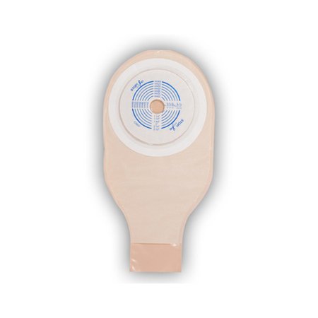 Picture of Ostomy Pouch ActiveLife® One-Piece System 12 Inch Length 3/4 Inch Stoma Drainable Pre-Cut022757