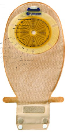 Picture of Filtered Ostomy Pouch SenSura® EasiClose™ One-Piece System 11 1/2 Inch Length, Maxi 1-1/4 Inch Stoma Drainable Flat, Pre-Cut15523