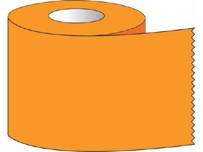 Picture of Blank Label Tape Multipurpose Label Orange 1 X 500 InchST-10-5