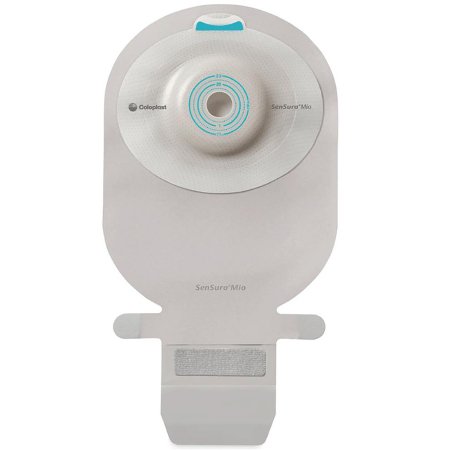 Picture of Filtered Ostomy Pouch SenSura® Mio Convex One-Piece System 11 Inch Length, Maxi 1 Inch Stoma Drainable Deep Convex, Pre-Cut16771