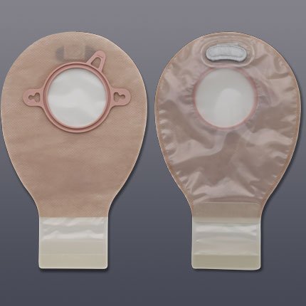 Picture of Filtered Ostomy Pouch New Image™ Two-Piece System 7 Inch Length Drainable18293