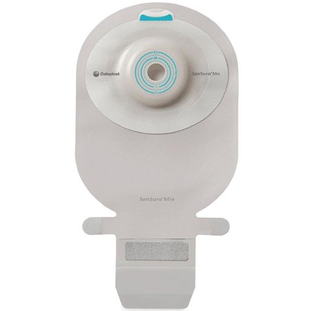 Picture of Filtered Ostomy Pouch SenSura® Mio Convex One-Piece System 11 Inch Length, Maxi 1-1/8 Inch Stoma Drainable Convex Light, Pre-Cut16732