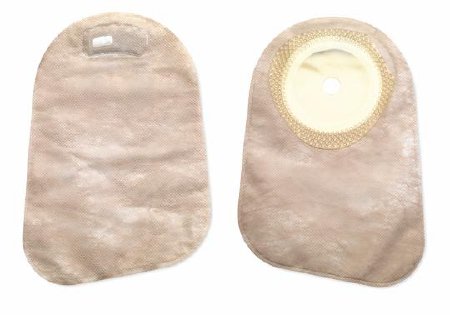 Picture of Filtered Ostomy Pouch Premier™ One-Piece System 9 Inch Length 2-1/2 to 3 Inch Stoma Closed End Oval, Flat, Trim To Fit82402