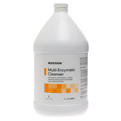 Picture of Multi-Enzymatic Instrument Detergent McKesson Liquid 1 gal. Jug Eucalyptus Spearmint Scent53-28501