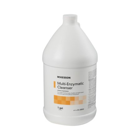 Picture of Multi-Enzymatic Instrument Detergent McKesson Liquid 1 gal. Jug Spring Fresh Scent53-28502
