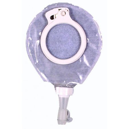 Picture of Urostomy Pouch Coloplast® Uro Two-Piece System 6 Inch Length, Micro 1-3/8 Inch Stoma Drainable14204