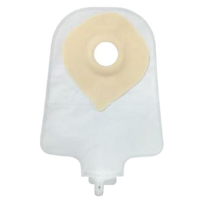 Picture of Urostomy Pouch Securi-T™ One-Piece System 9 Inch Length 1 Inch Stoma Drainable Convex, Pre-Cut7610258
