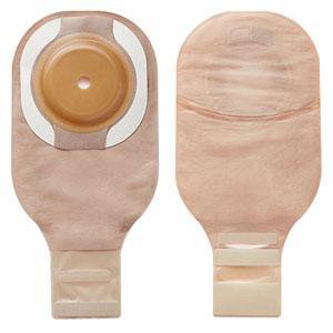 Picture of Filtered Ostomy Pouch Premier™ Flextend™ One-Piece System 12 Inch Length 7/8 Inch Stoma Drainable Soft Convex, Pre-Cut8661