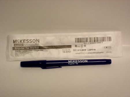 Picture of Surgical Skin Marker McKesson Gentian Violet Regular Tip Sterile19-0751