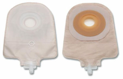 Picture of Urostomy Pouch Premier™ One-Piece System 9 Inch Length 1-3/4 Inch Stoma Drainable Pre-Cut8489