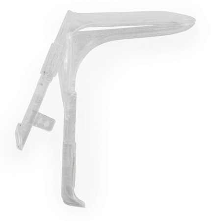 Picture of Vaginal Speculum McKesson Graves NonSterile Office Grade Plastic Medium Double Blade Duckbill Disposable Without Light Source Capability210
