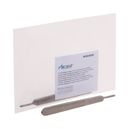 Picture of Scalpel Handle McKesson Argent™ Stainless Steel Size 343-1-033