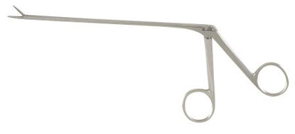 Picture of Ear Forceps McKesson Noyes 5-1/2 Inch Length Office Grade Stainless Steel NonSterile Finger Ring Handle Serrated Alligator Tip43-2-224