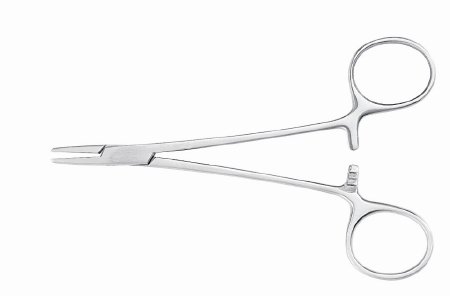 Picture of Needle Holder McKesson Argent™ 5 Inch Length Smooth Jaws Finger Ring Handle43-1-809