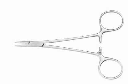 Picture of Needle Holder McKesson Argent™ 5 Inch Length Smooth Jaws Finger Ring Handle43-1-809