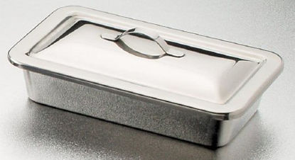 Picture of Instrument Tray McKesson Strap Handle Stainless Steel 8-1/2 X 3 X 1- 1/2 Inch63-4254