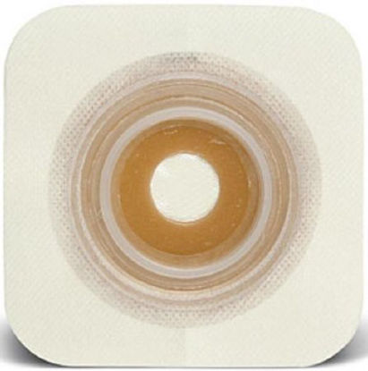 Picture of Ostomy Barrier Sur-Fit Natura® Moldable Durahesive™ Hydrocolloid Adhesive 70 mm Flange Sur-Fit Natura® System Acrylic Collar 1-3/4 to 2-1/8 Inch Opening X-Large413420