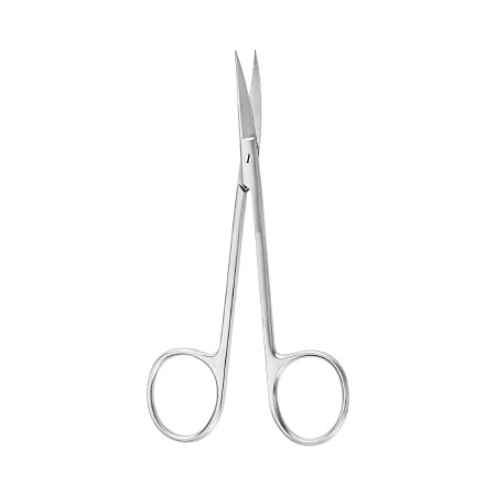 Picture of Iris Scissors McKesson Argent™ 4 Inch Length Surgical Grade Stainless Steel Finger Ring Handle Sharp Tip / Sharp Tip43-1-107