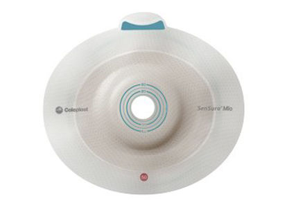 Picture of Ostomy Barrier SenSura® Mio Flex Pre-Cut, Standard Wear Elastic Adhesive 50 mm Flange Red Code System 35 mm Opening16488