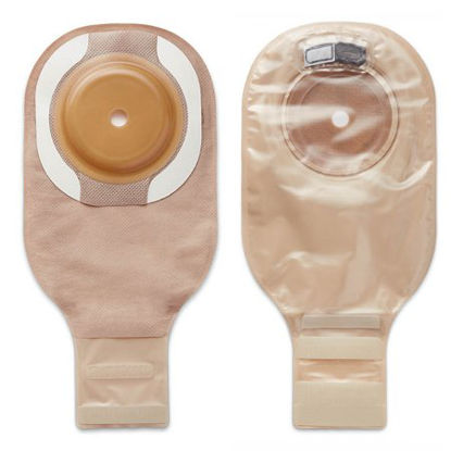 Picture of Colostomy Pouch Premier™ One-Piece System 12 Inch Length Up to 1-1/2 Inch Stoma Drainable Convex, Trim To Fit8508