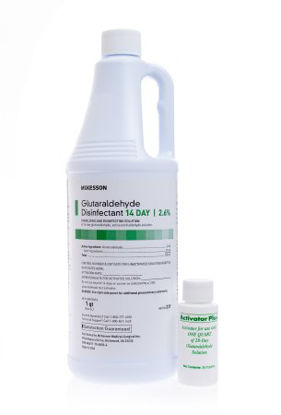 Picture of Glutaraldehyde High-Level Disinfectant REGIMEN® Activation Required Liquid 32 oz. Bottle Max 14 Day Reuse339