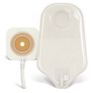 Picture of Post-Op Ostomy Kit Natura® Durahesive® Two-Piece System 12 Inch Length 2-1/4 Inch Stoma Drainable Trim To Fit416921
